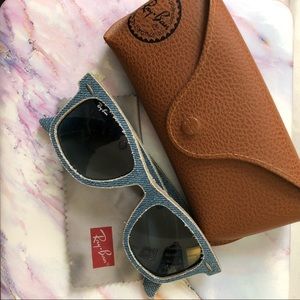Ray-Ban Wayfarer Light-Blue Denim Sunglasses